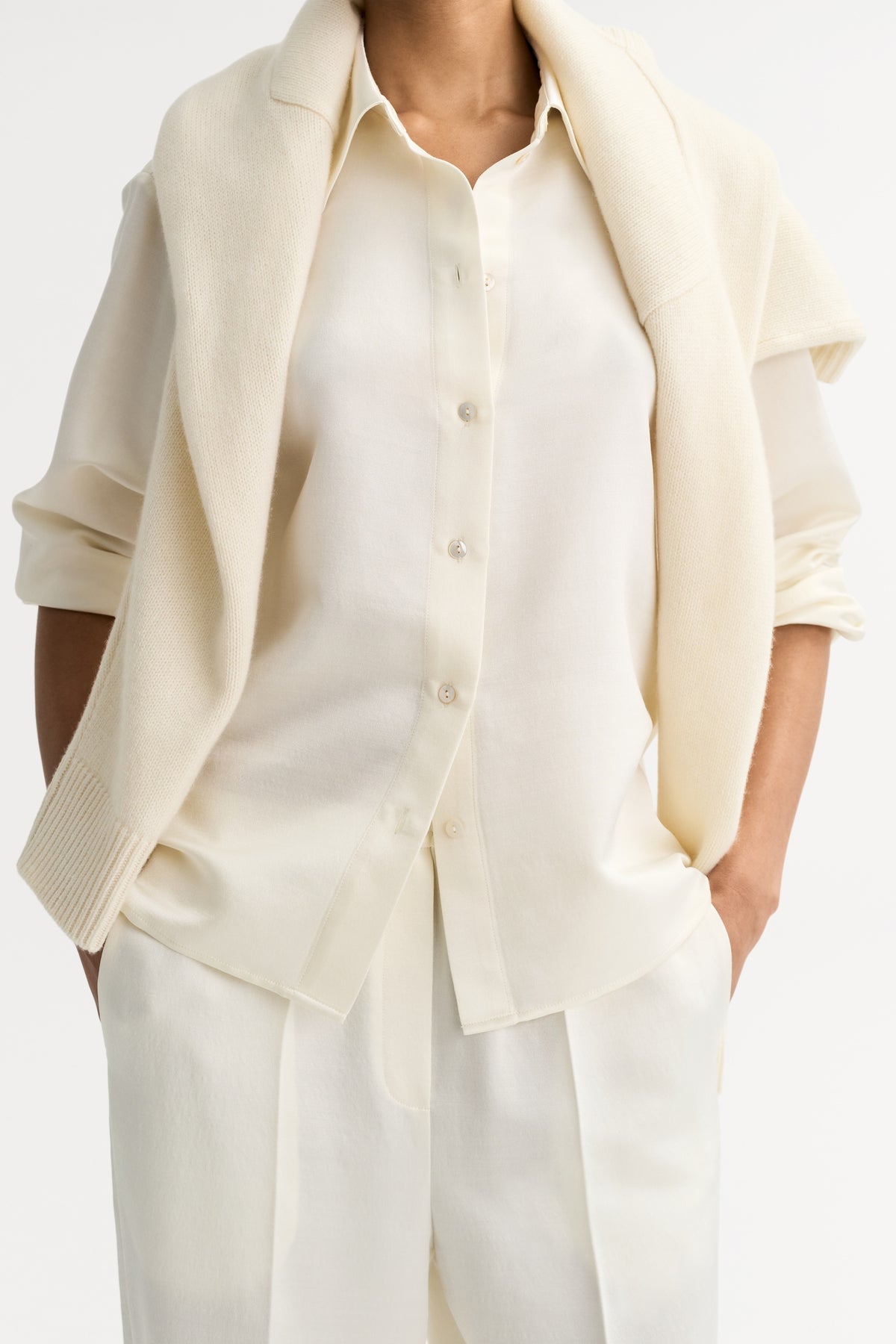 Soft Goat Silk Shirt
