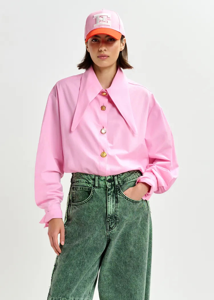 Essentiel Jomato Pointy Collar Shirt