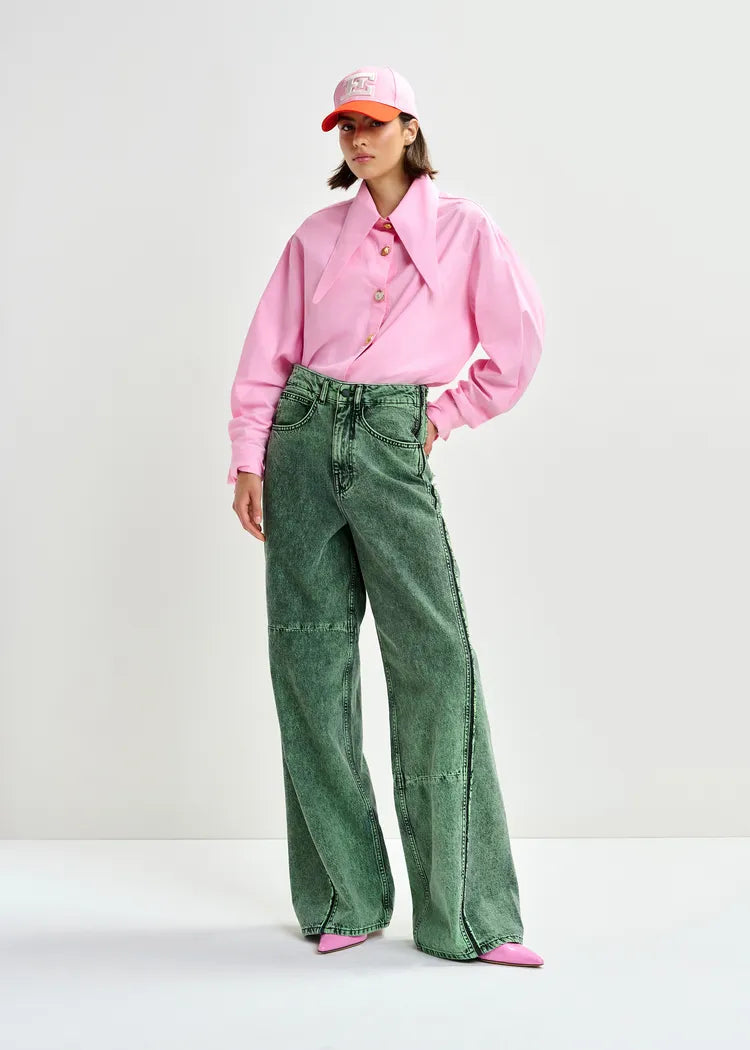 Essentiel Jomato Pointy Collar Shirt