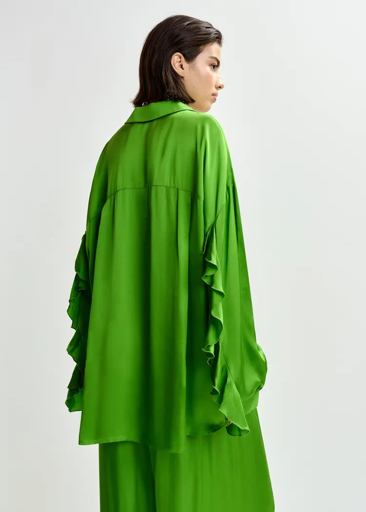 Essentiel Judith Oversized Ruffle Shirt