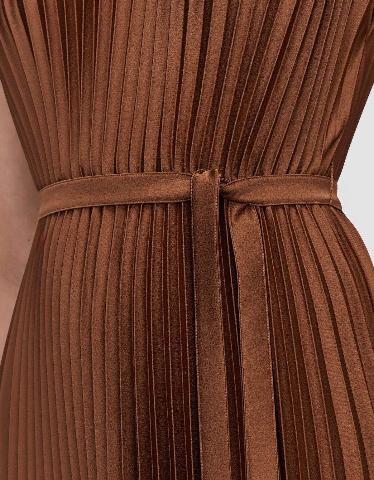 Joseph Volta Knit Weave Plissé Dress