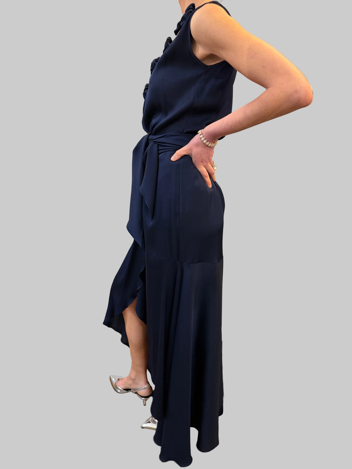 Silk95Five Shangri Dress with Roses