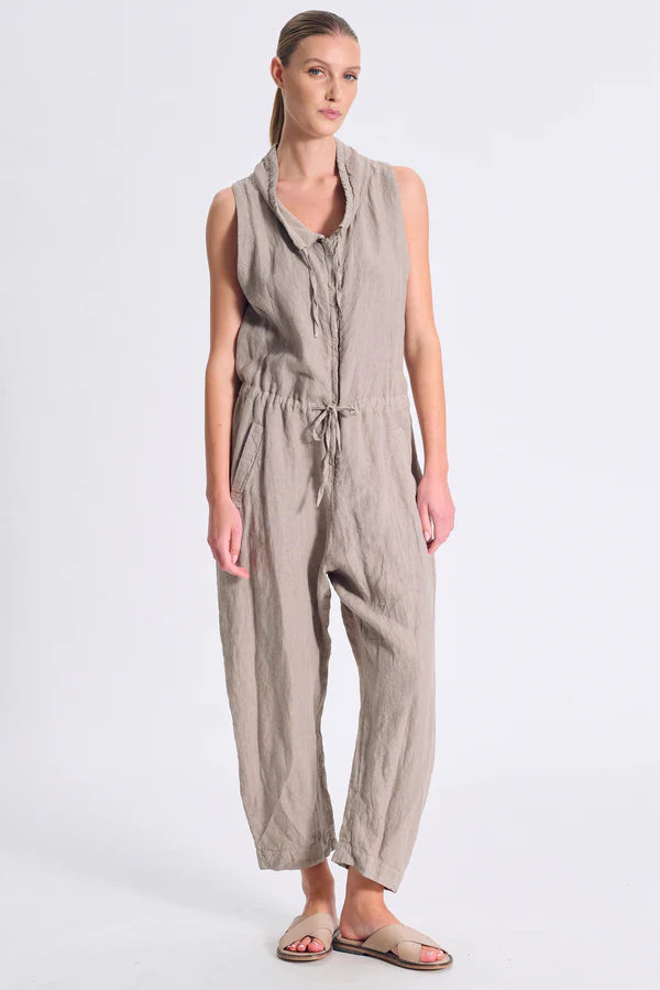 Transit Comfort Fit Linen Overalls