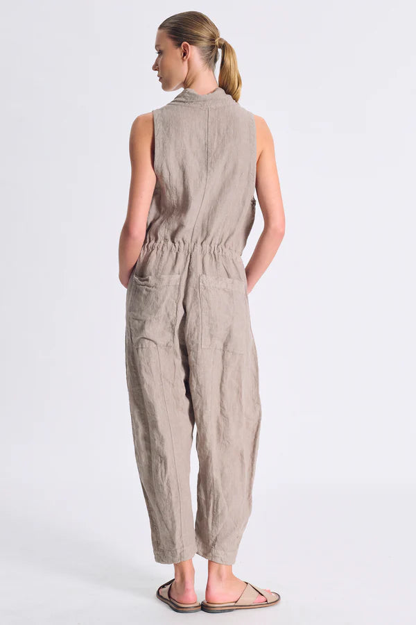 Transit Comfort Fit Linen Overalls