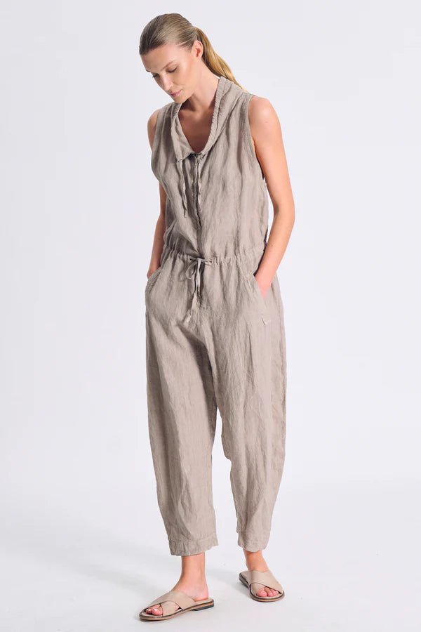 Transit Comfort Fit Linen Overalls