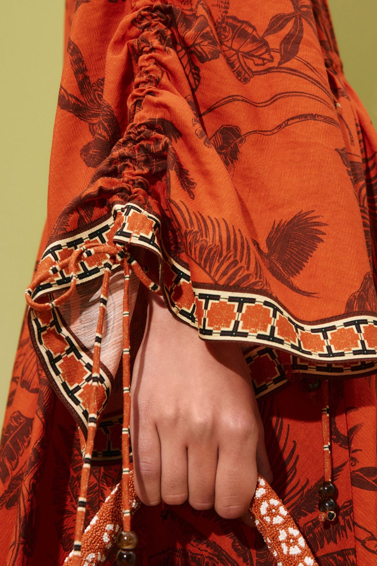 ALEMAIS MONKEY DANCE MINI DRESS