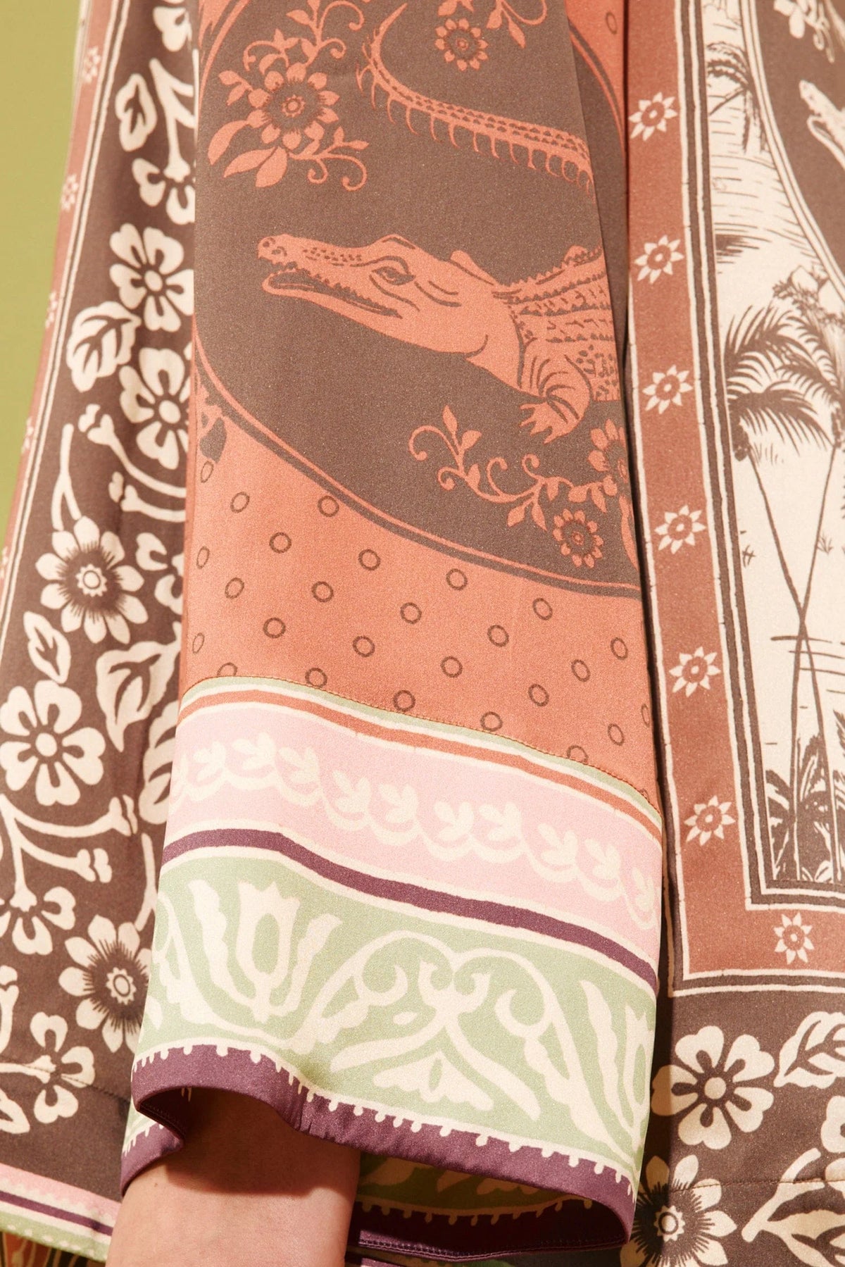 ALEMAIS ALBERTA SILK SHIRT