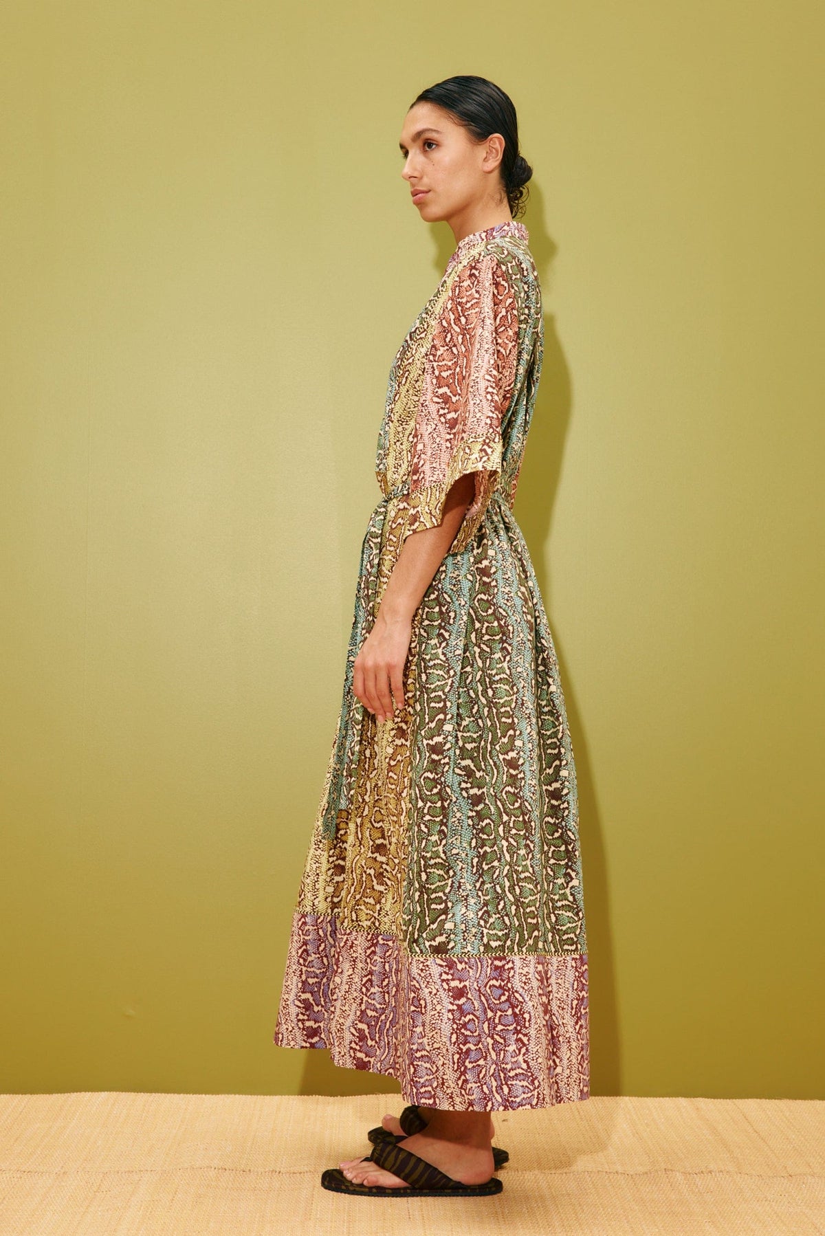 ALEMAIS VARNA MIDI DRESS