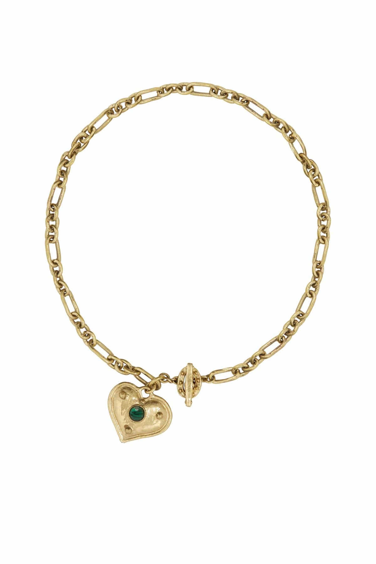 ALEMAIS JEM HEART CHARM NECKLACE