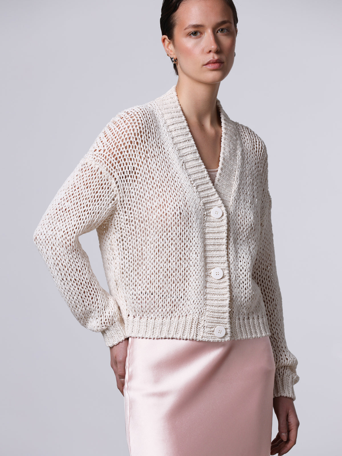Roberto Collina Boxy Knit Cardigan