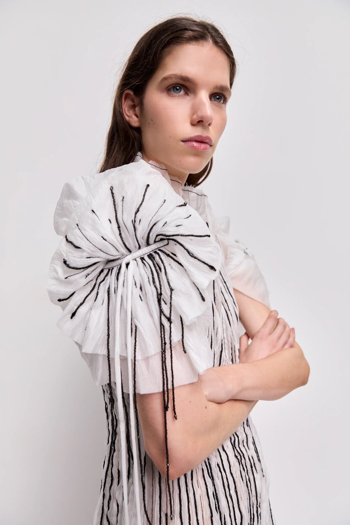AJE CLARA MIDI DRESS