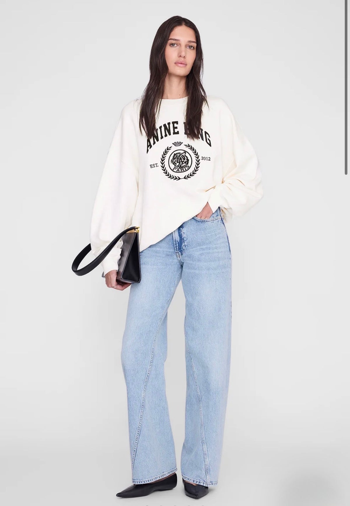 ANINE BING MILES COLLEGIATE SWEATSHIRT