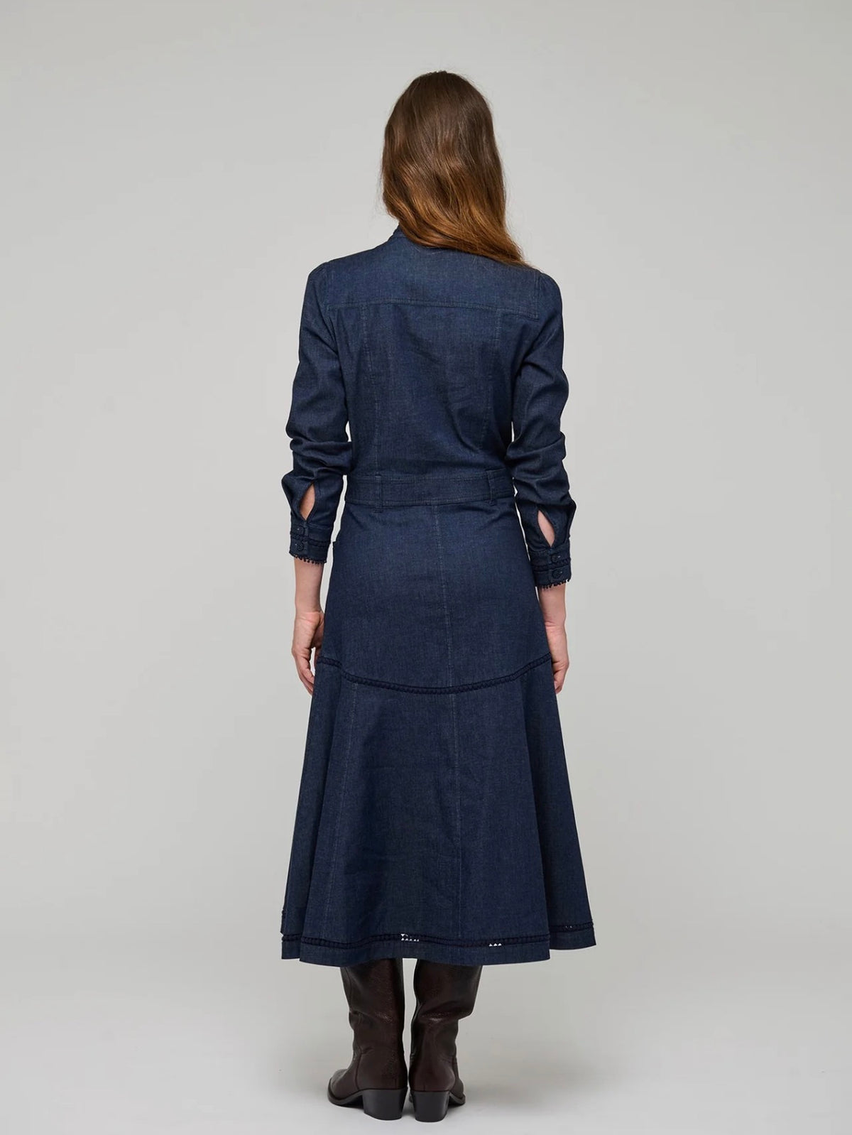 DEA KUDIBAL AUGUSTADEA DENIM DRESS