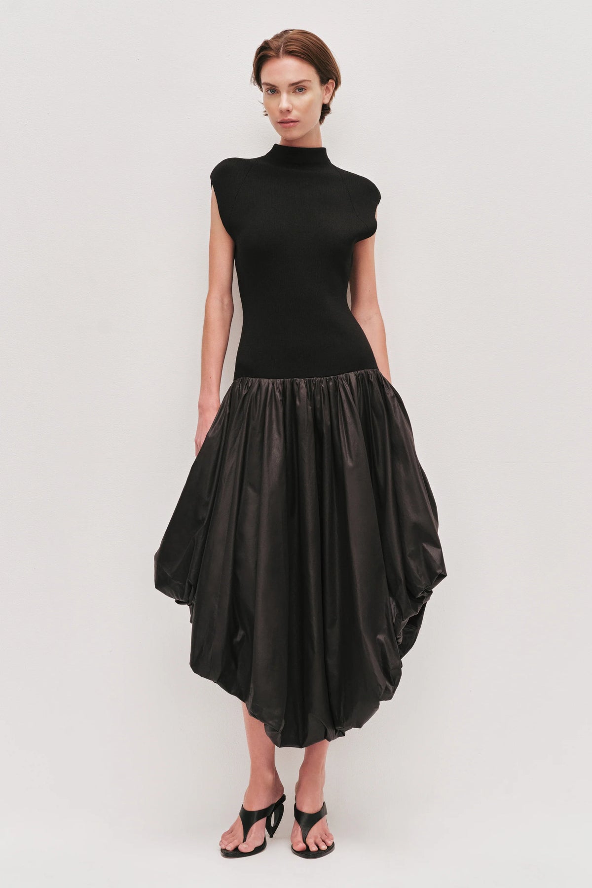 AJE VENETIA KNIT MIDI DRESS