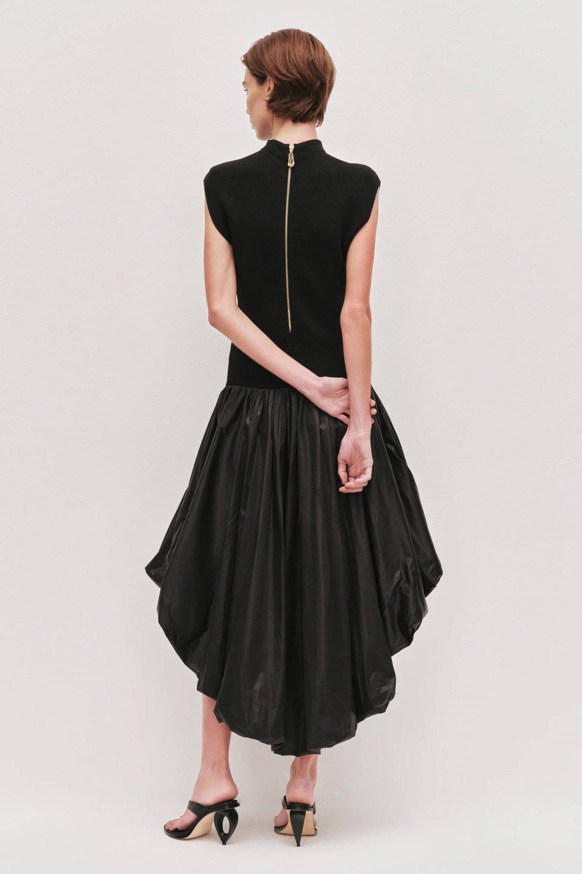 AJE VENETIA KNIT MIDI DRESS