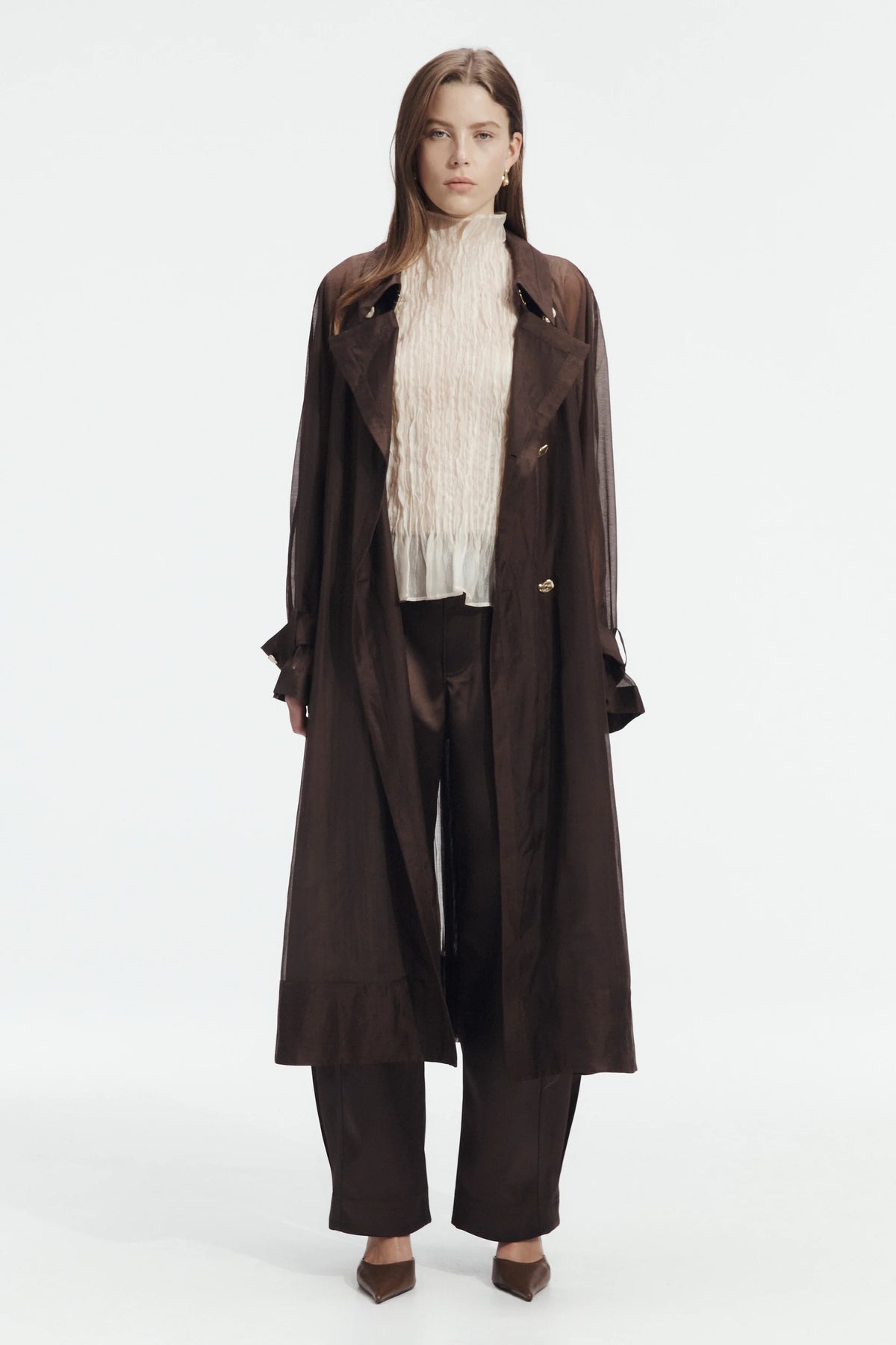 AJE WHISPER TRENCH COAT
