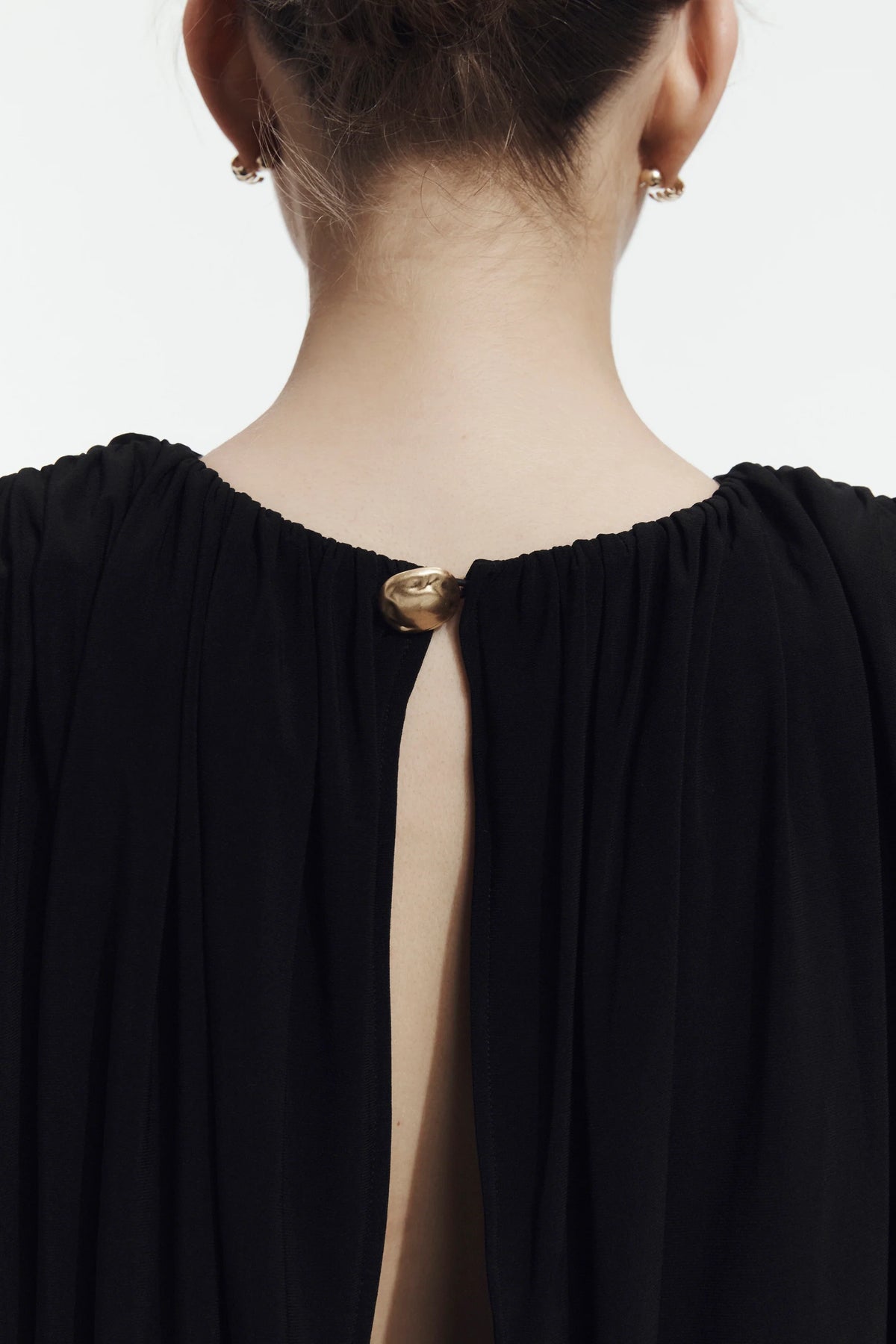AJE LUNARIA JERSEY MIDI DRESS