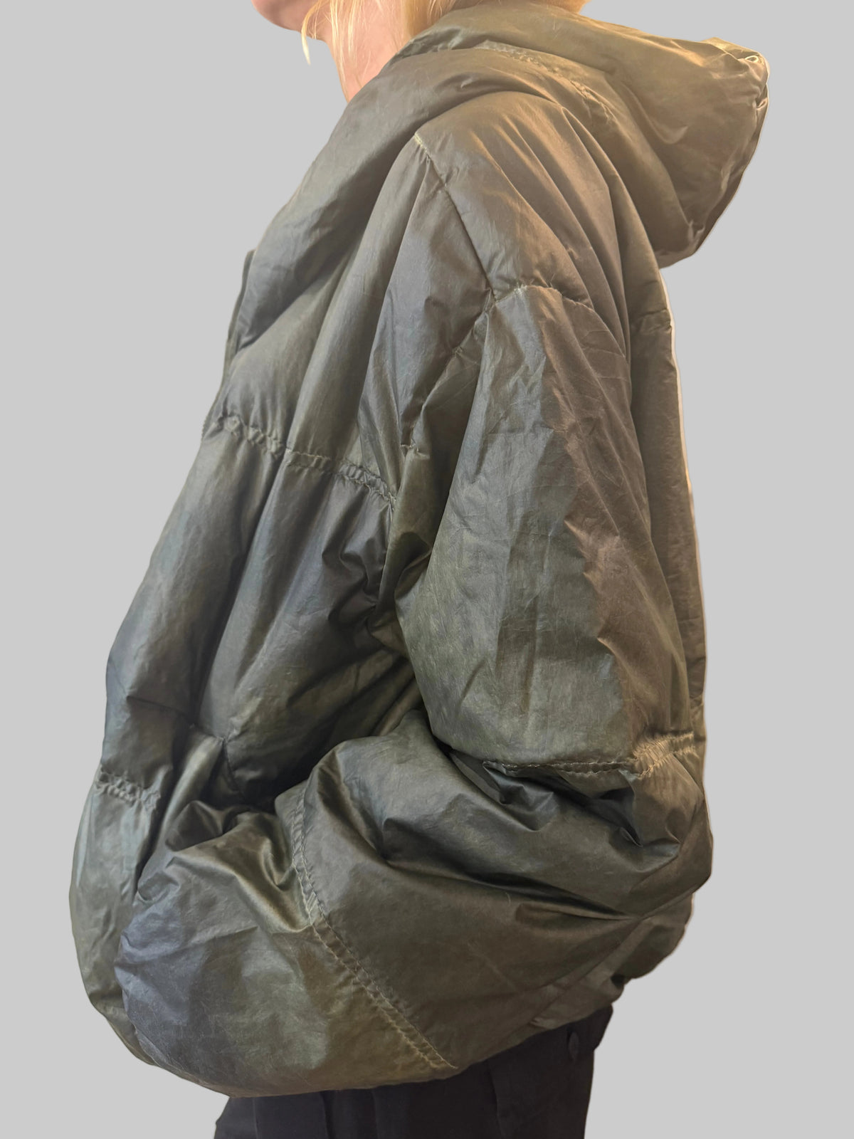 TRANSIT HOODED BOMBER JACKET
