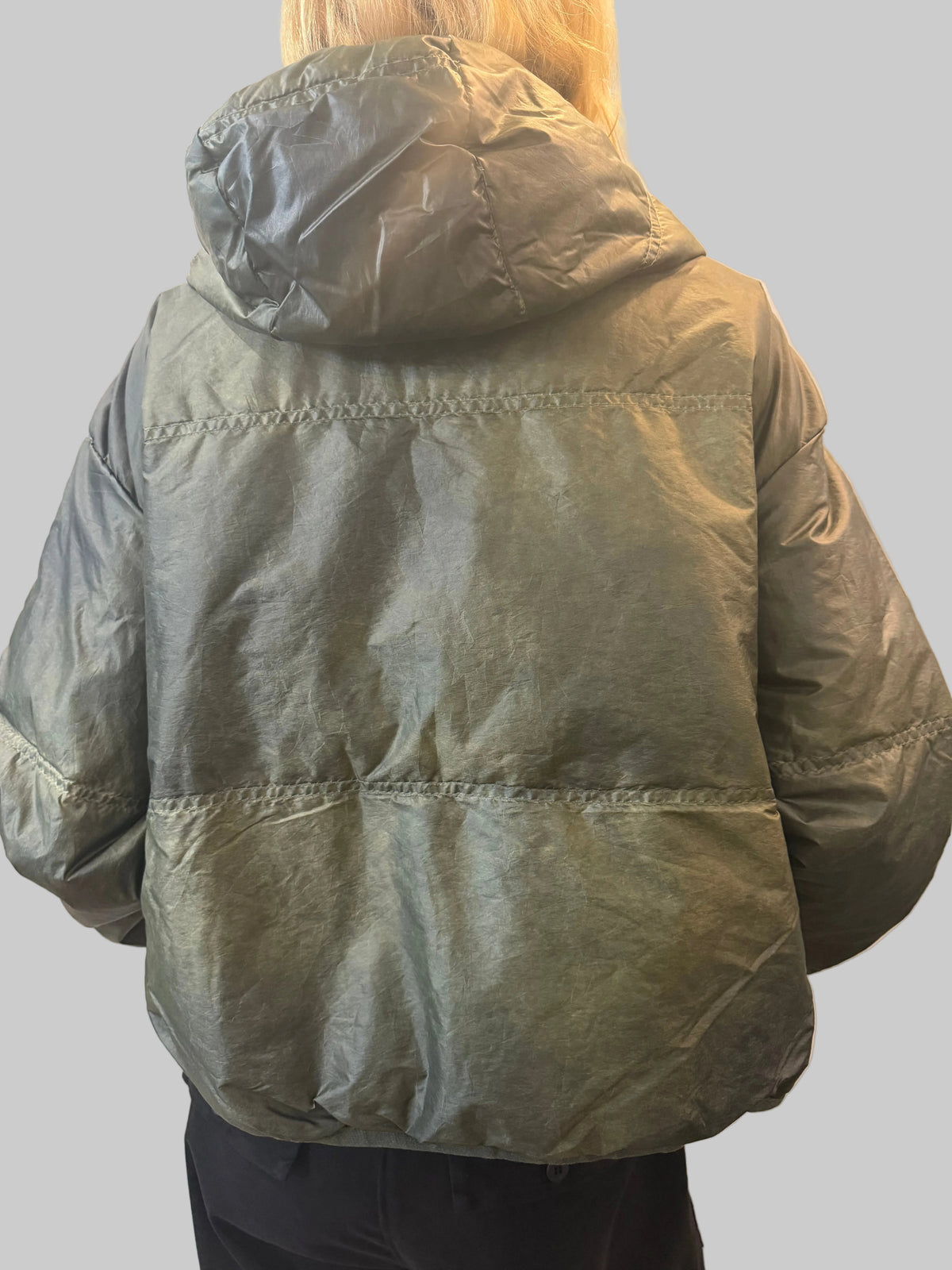 TRANSIT HOODED BOMBER JACKET