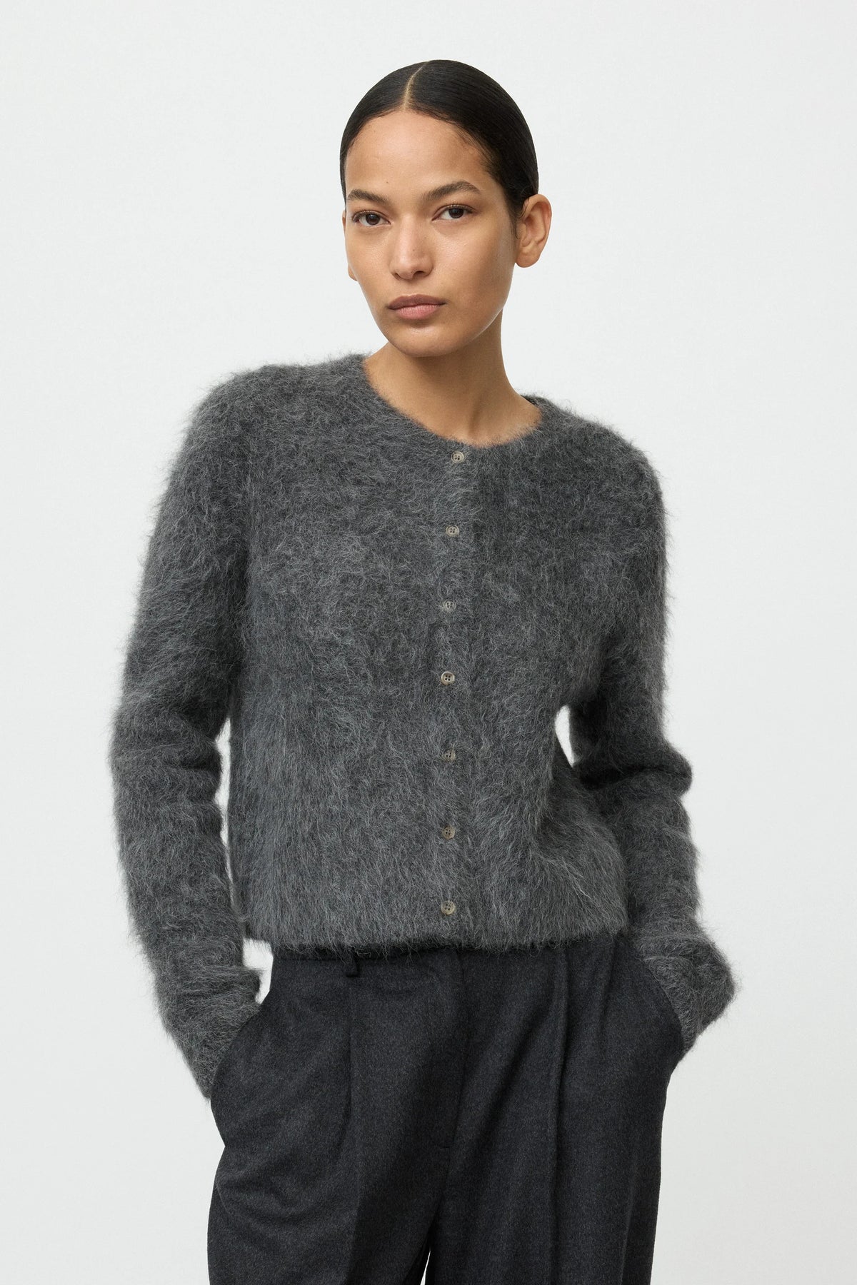 Soft Goat Alpaca Cardigan
