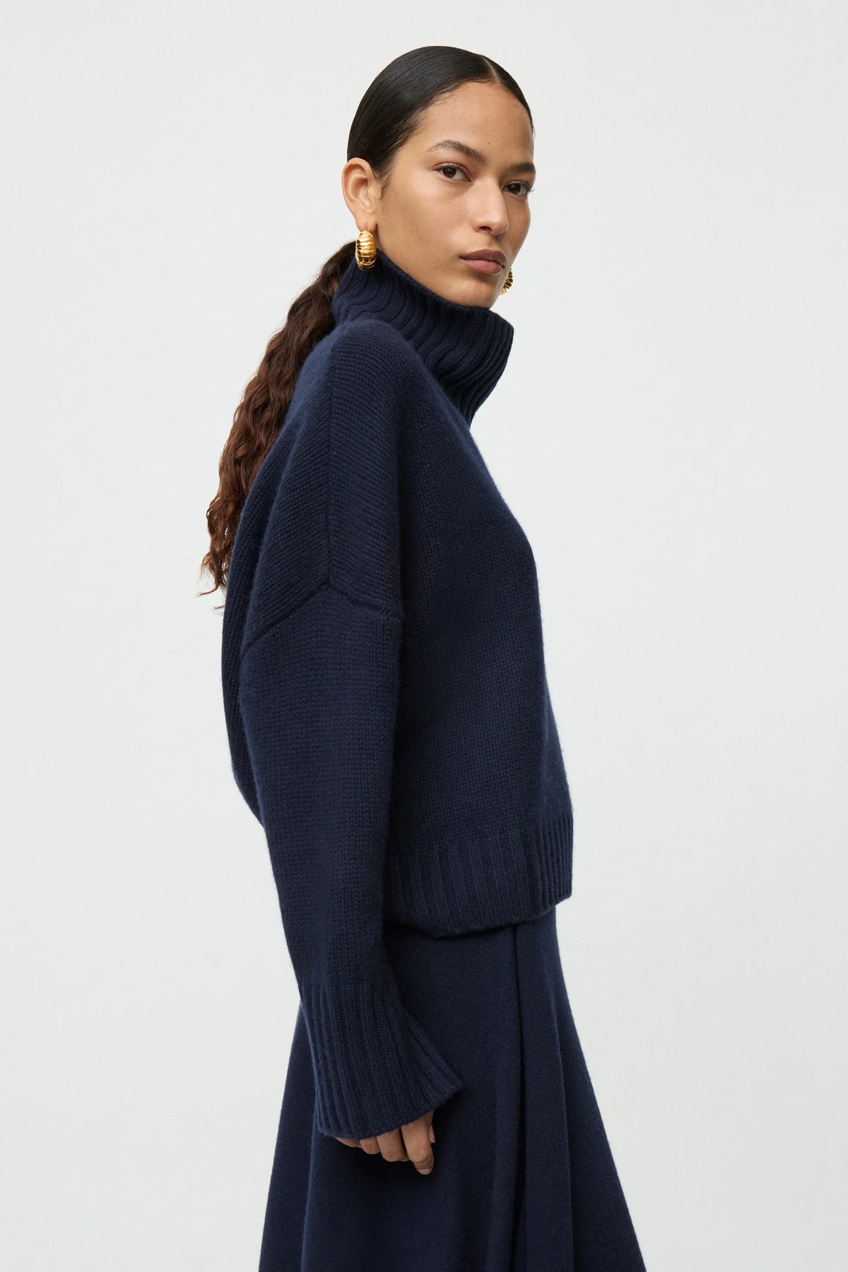 Soft Goat Girlfriend Turtleneck