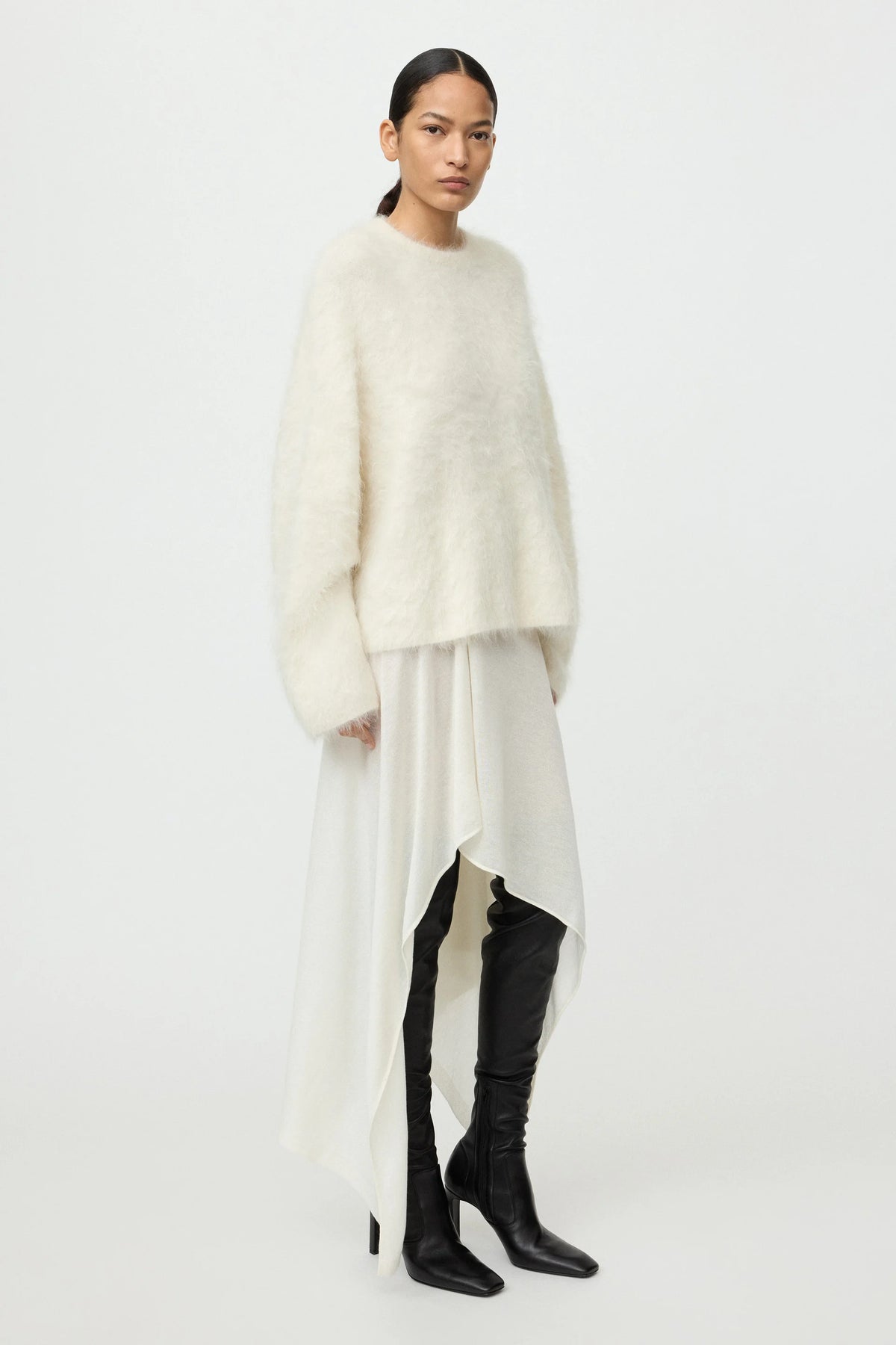 Soft Goat Alpaca Crewneck