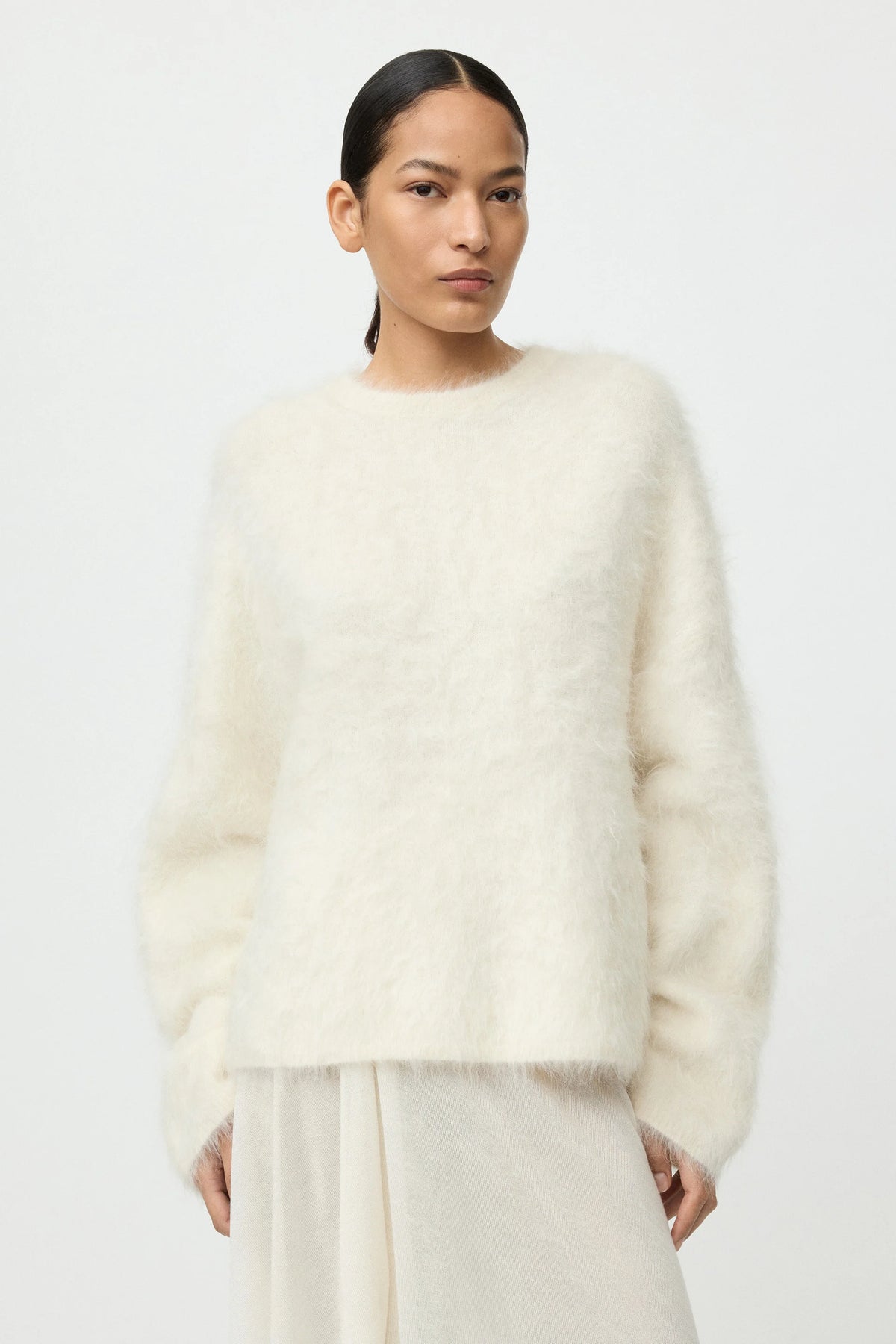 Soft Goat Alpaca Crewneck