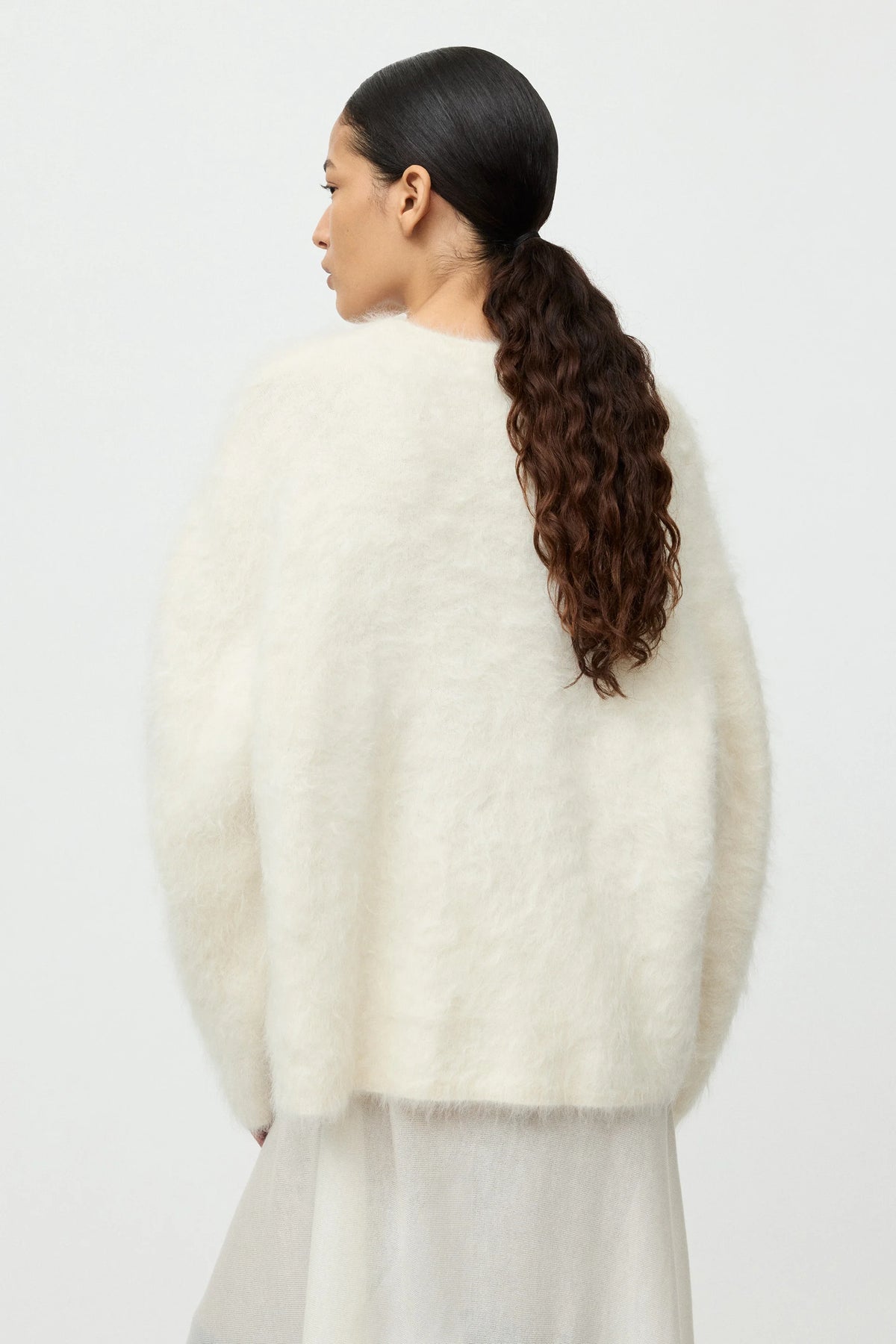 Soft Goat Alpaca Crewneck