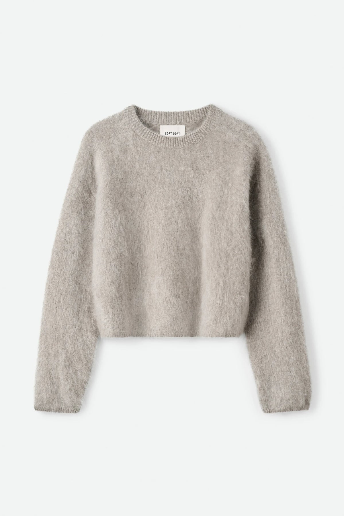 Soft Goat Brushed Crewneck