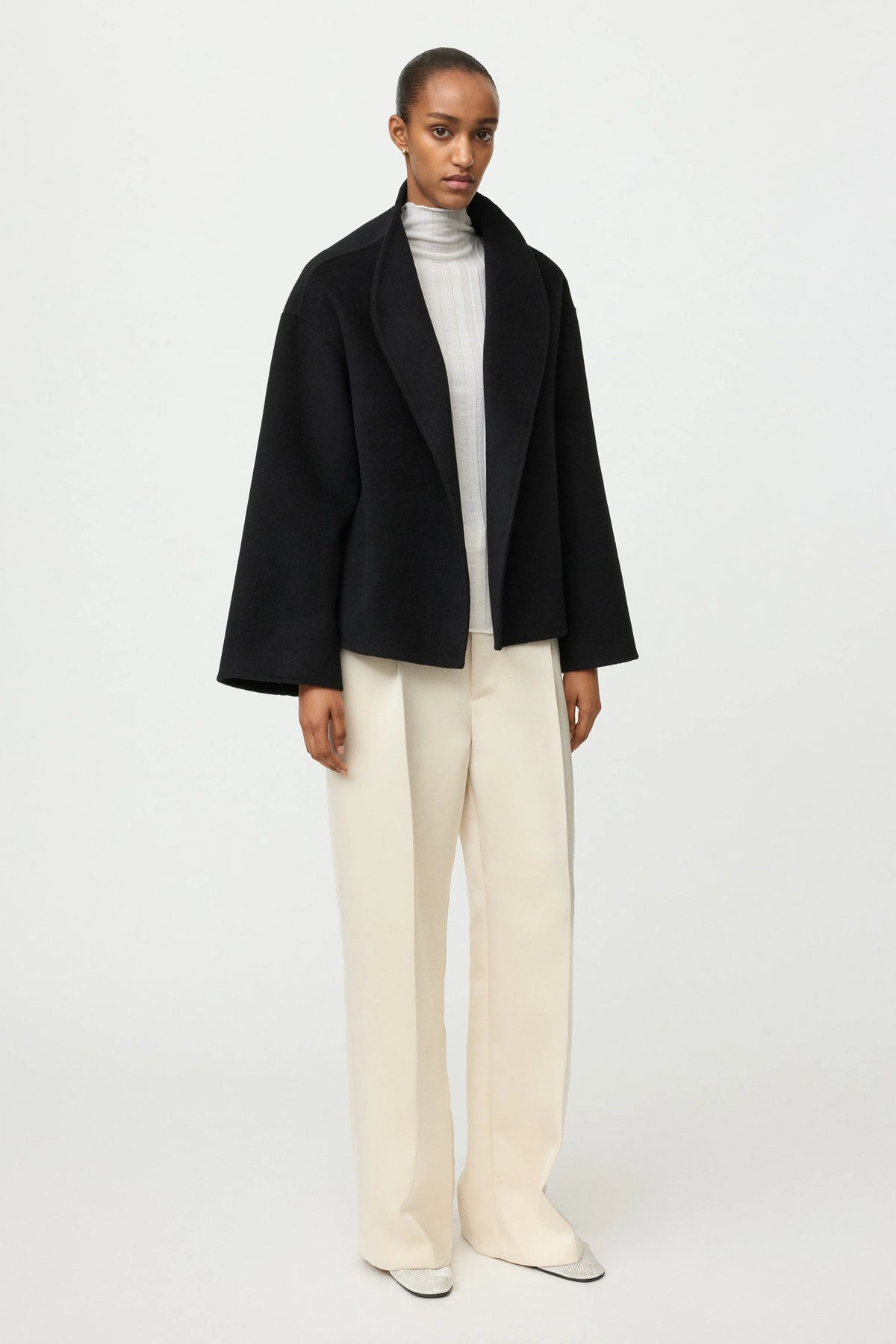 Soft Goat Short Jacket
