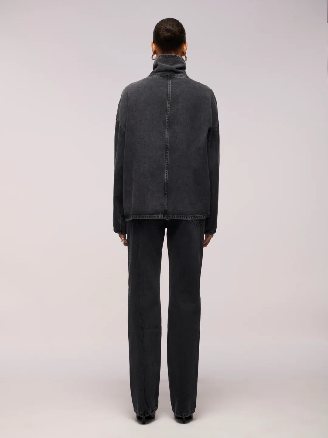 DALA DENIM FUNNEL POPOVER