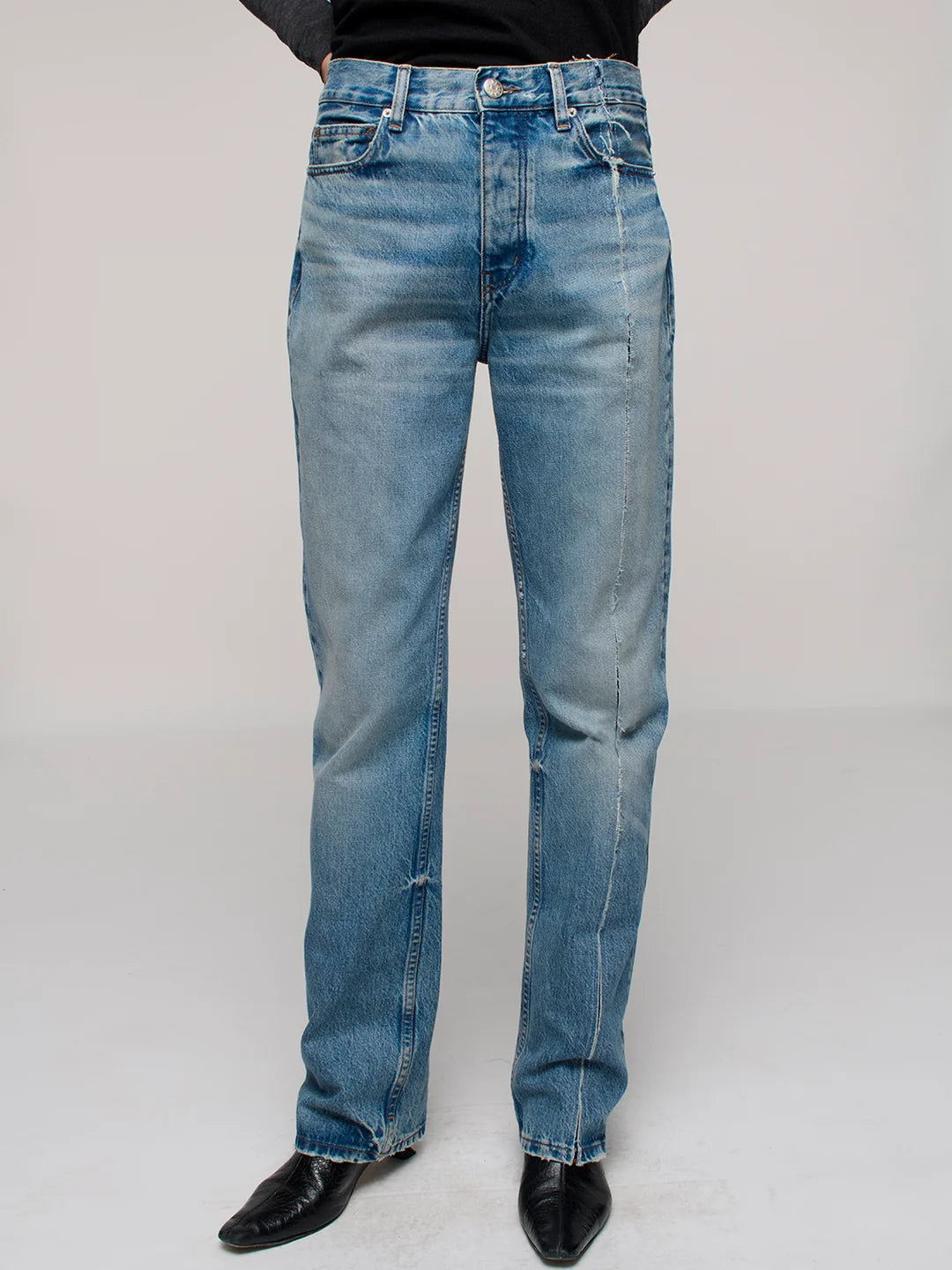 DALA ALLEY LINEAR REPAIR JEANS