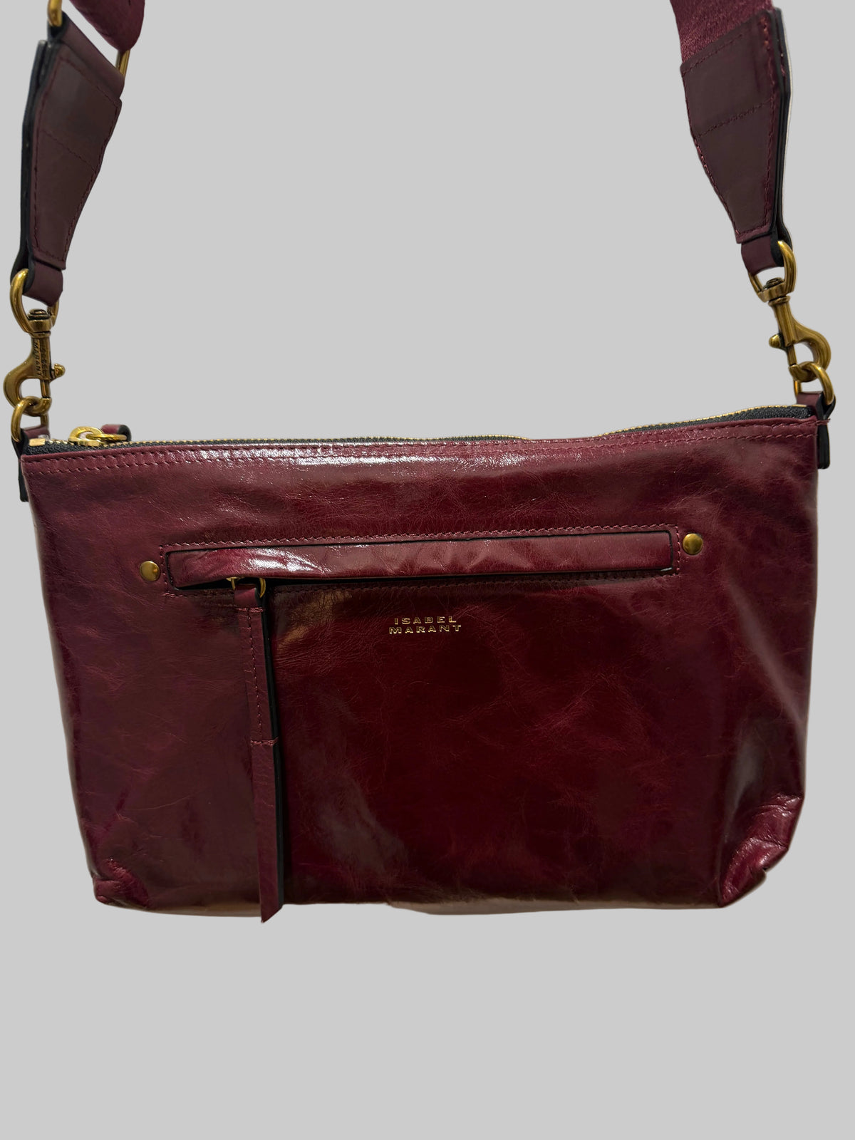 ISABEL MARANT NESSAH SHOULDER STRAP BAG