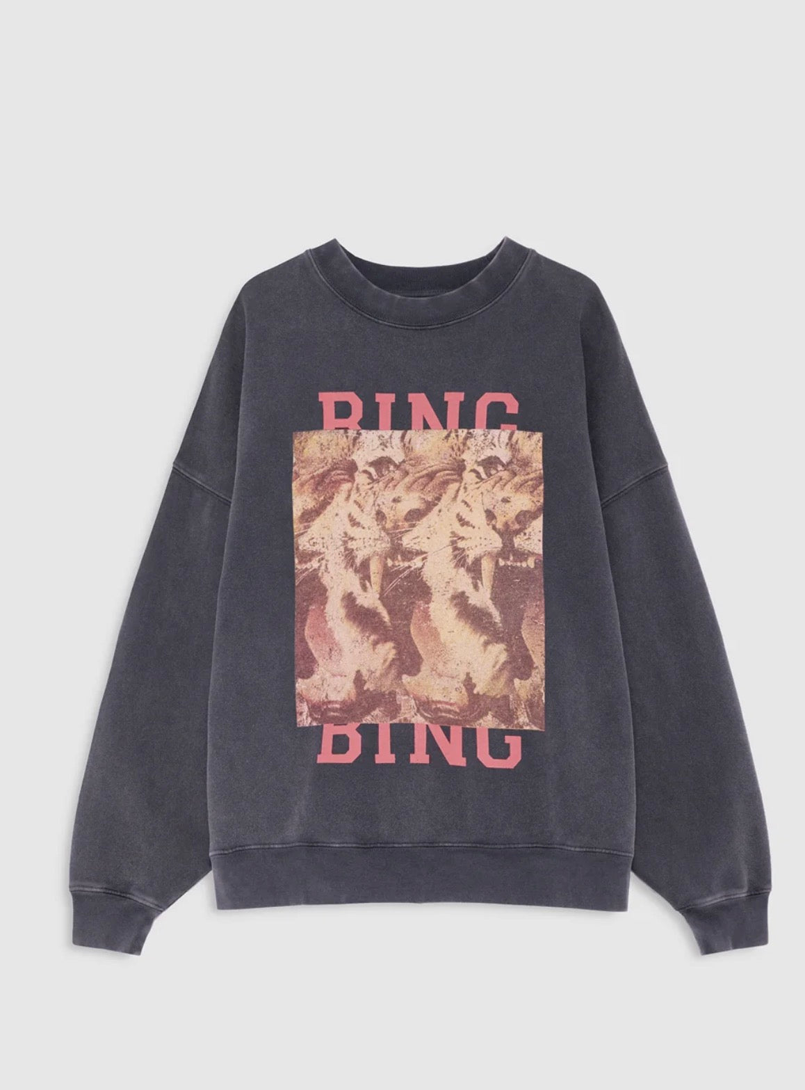 ANINE BING MILES SWEATSHIRT TIGER BING
