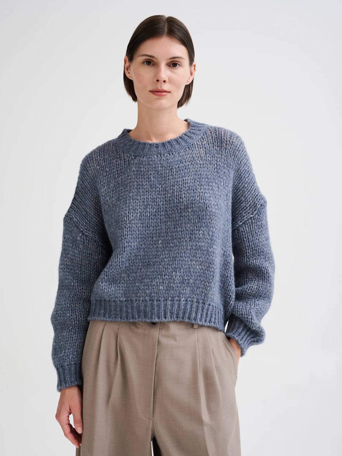 ROBERTO COLLINA BABY ALPACA SWEATER