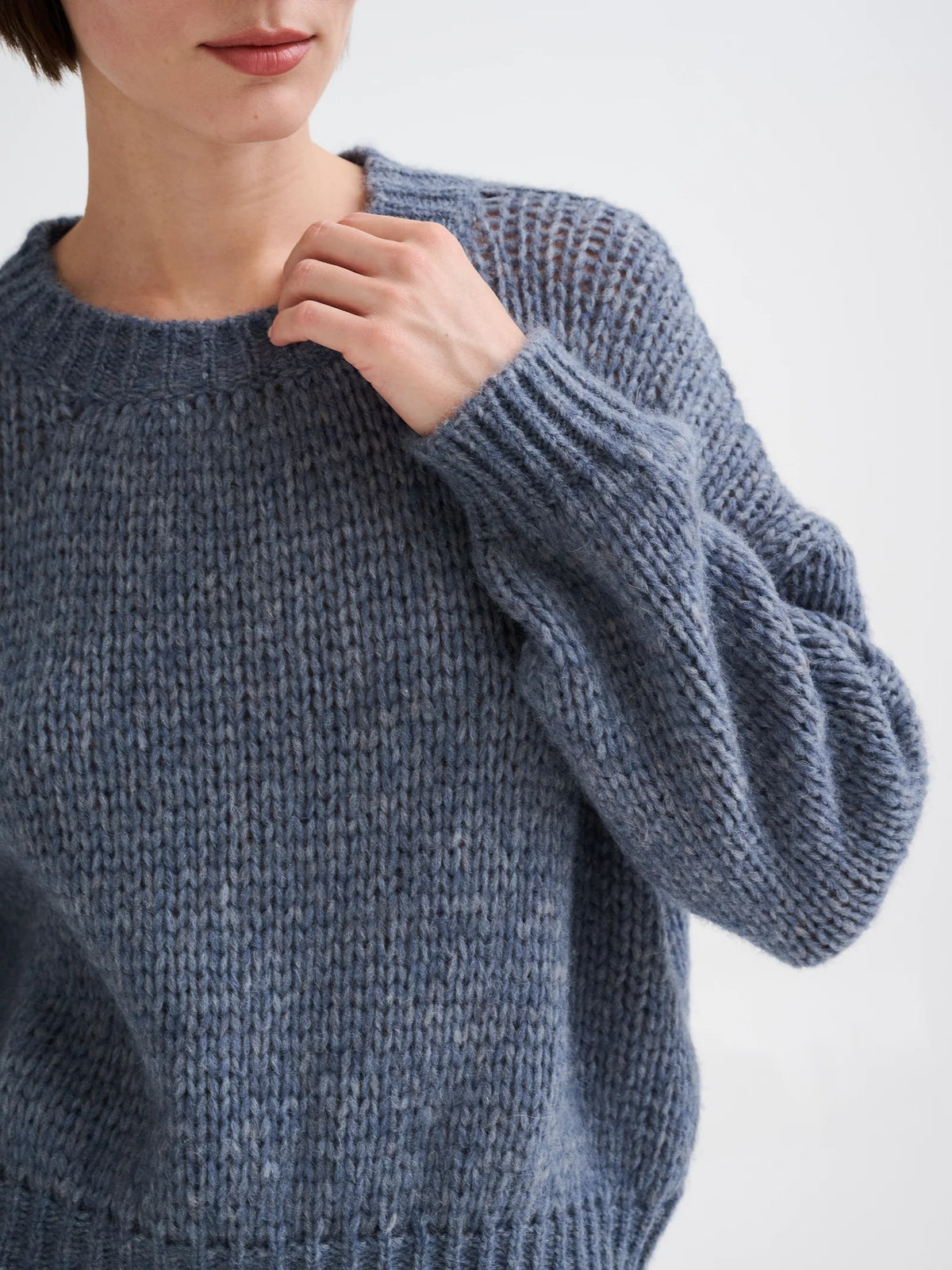 ROBERTO COLLINA BABY ALPACA SWEATER