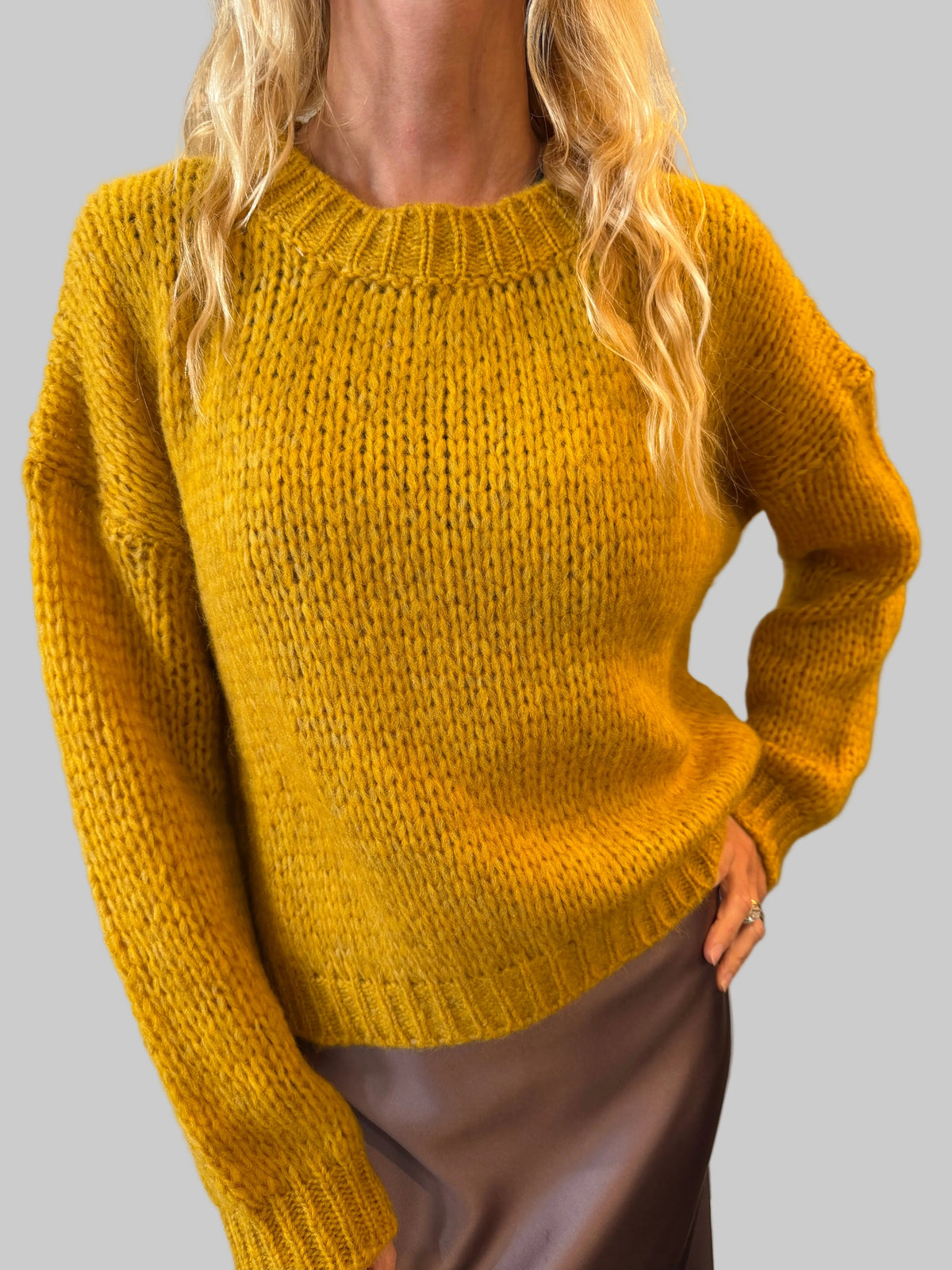ROBERTO COLLINA BABY ALPACA SWEATER