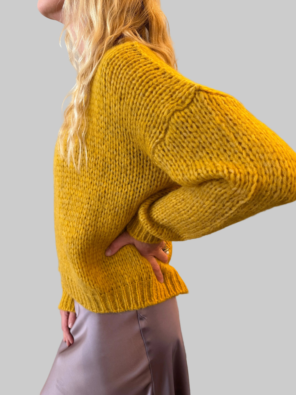 ROBERTO COLLINA BABY ALPACA SWEATER