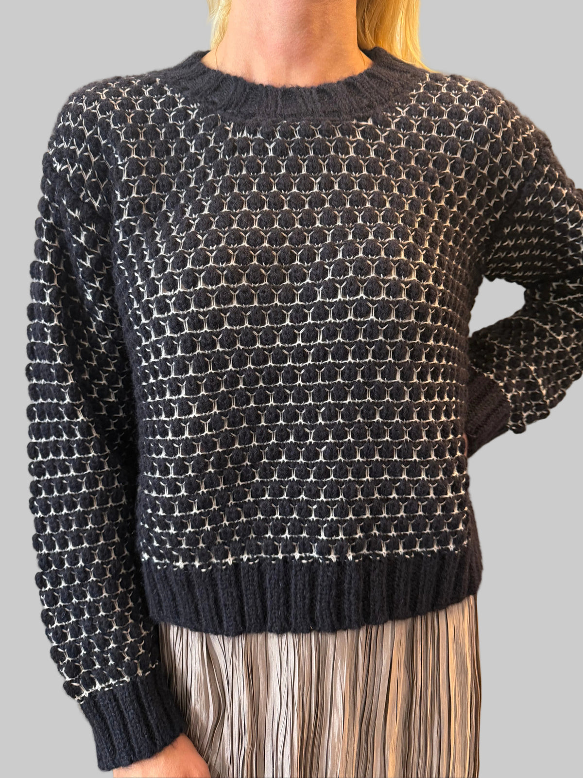 ROBERTO COLLINA KNIT ROUNDNECK SWEATER