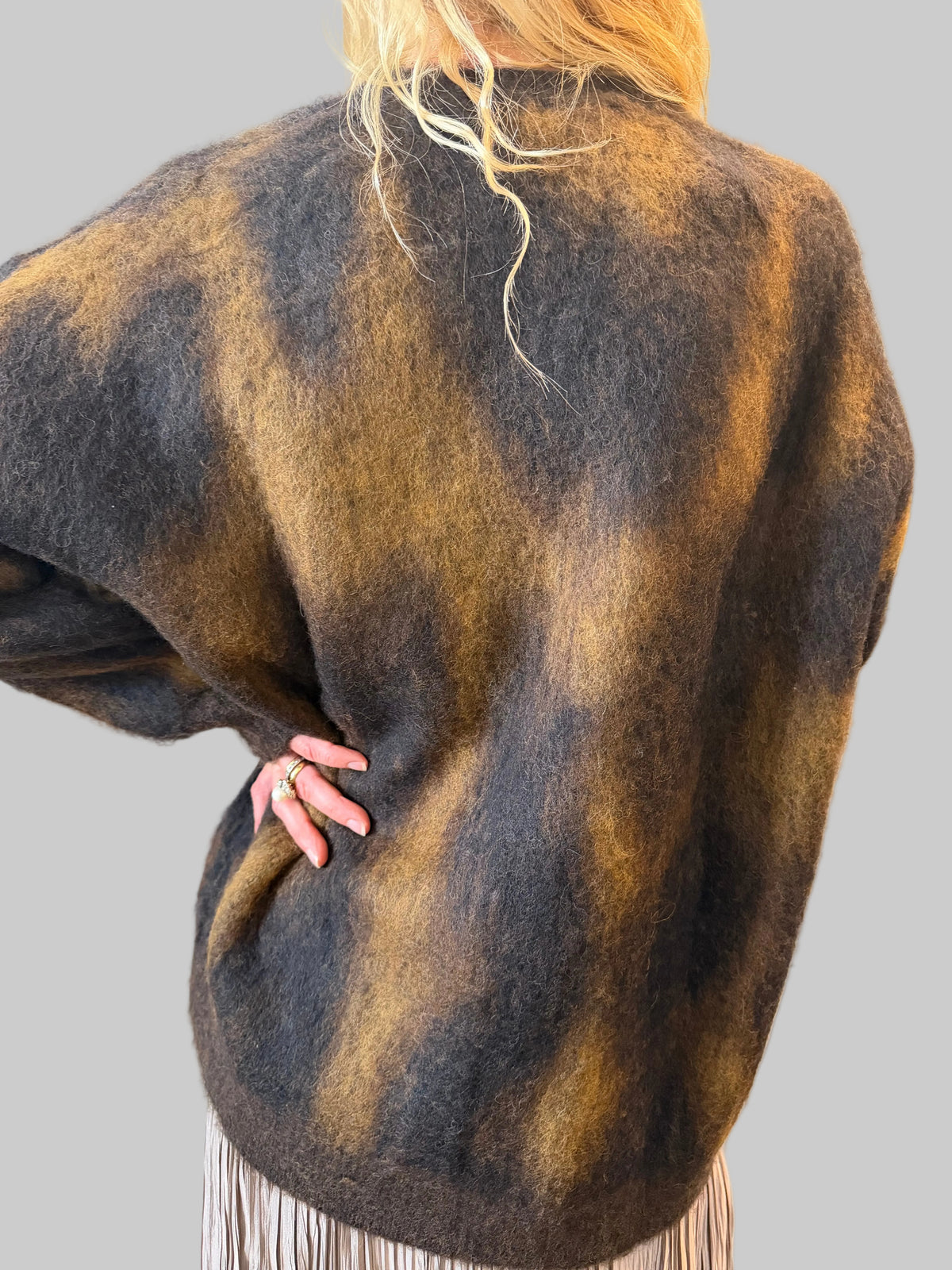 ROBERTO COLLINA KNIT CARDIGAN
