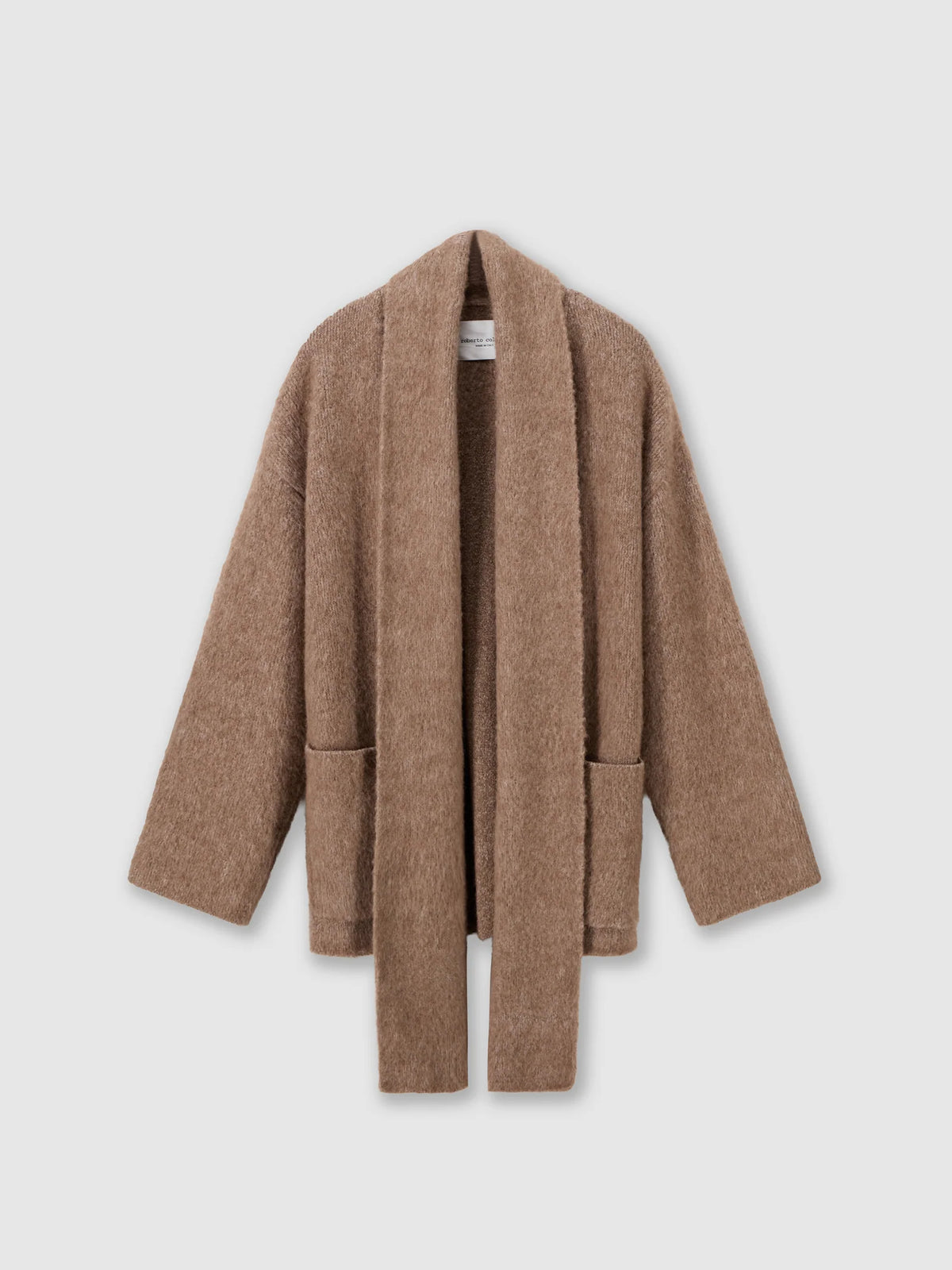 ROBERTO COLLINA SHORT COAT WITH INTEGRATED