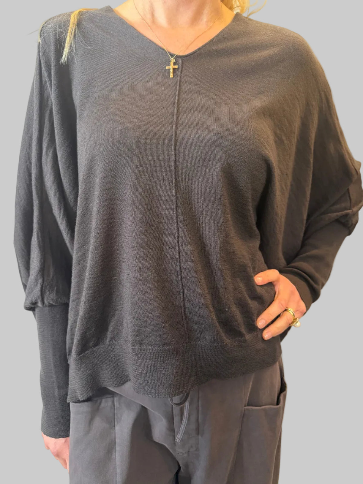 TRANSIT SLOUCHY WOOL KNIT PULLOVER