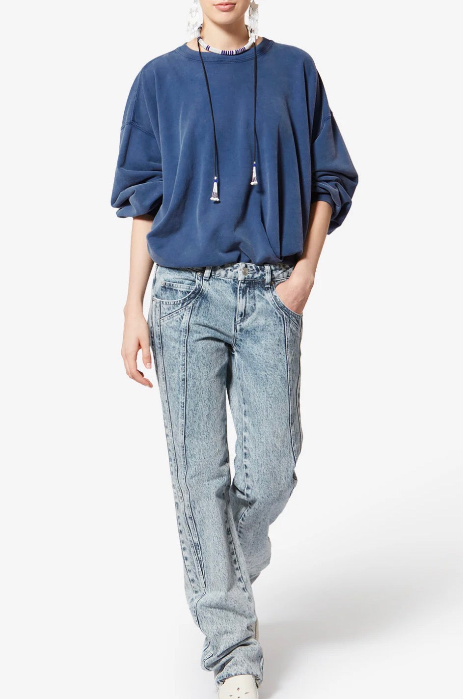 ISABEL MARANT ETOILE SAURIA SWEATSHIRT