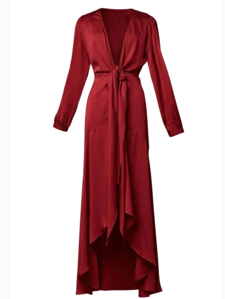 SILK95FIVE ANANDA LONG DRESS