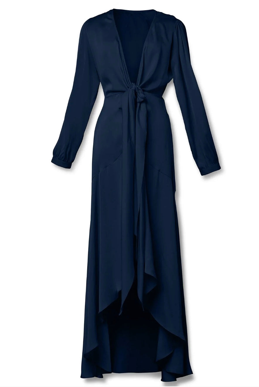 SILK95FIVE ANANDA LONG DRESS
