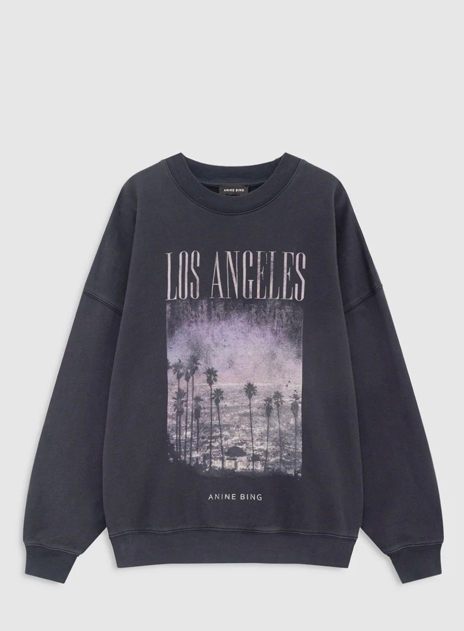 ANINE BING MILES LOS ANGELES SWEATSHIRT