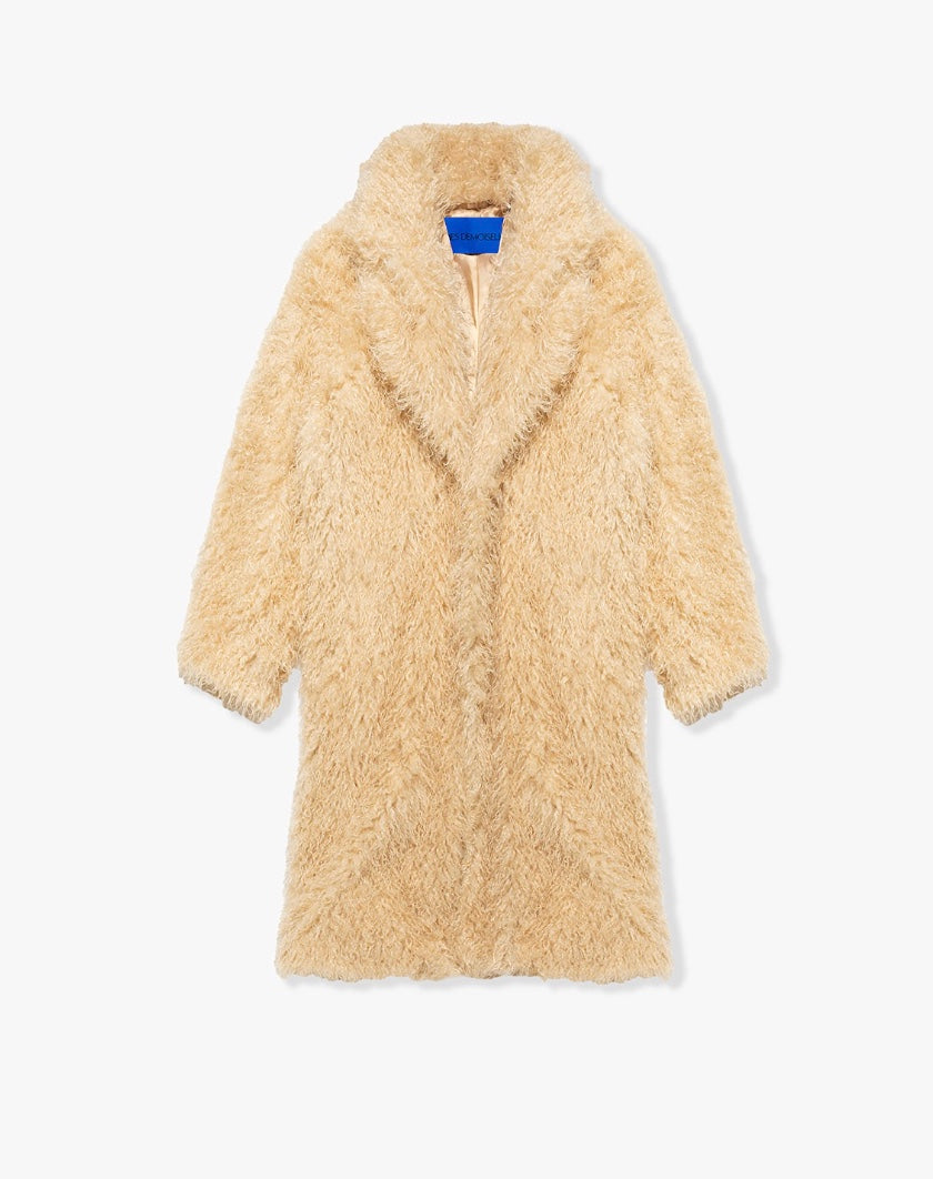 MES DEMOISELLES MABEL FAUX FUR JACKET