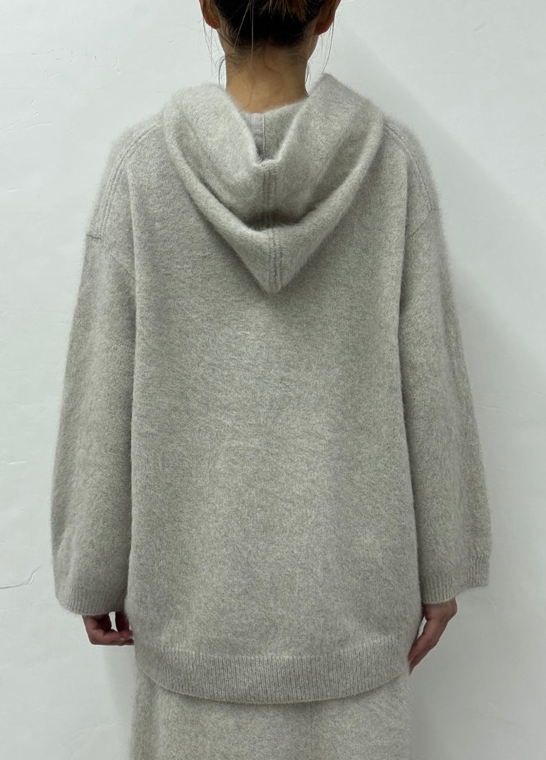 CT PLAGE HOODED LONG SLEEVE CARDIGAN