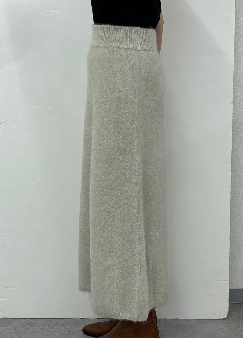 CT PLAGE FOX CASHMERE SKIRT