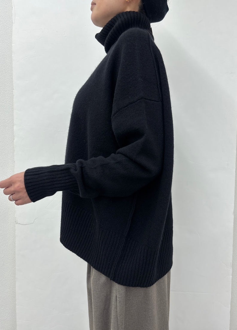 CT PLAGE HIGH NECK LONG SLEEVE PULLOVER